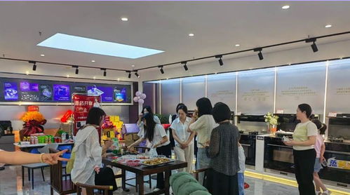 熱烈祝賀佳歌集成廚電湖北潛江專賣二店火爆開業(yè)